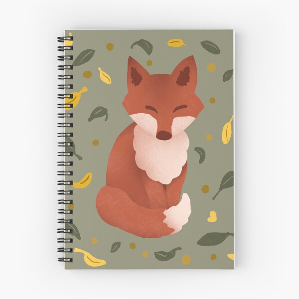 Item preview, Fox and autumn leaves designed and sold by Chigurena.
