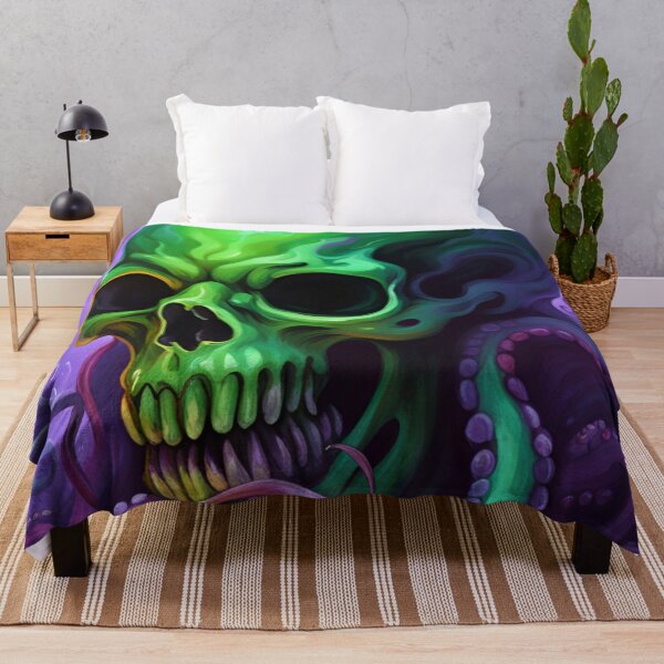 Item preview, Tentacle Skull designed and sold by 3hornCreations.