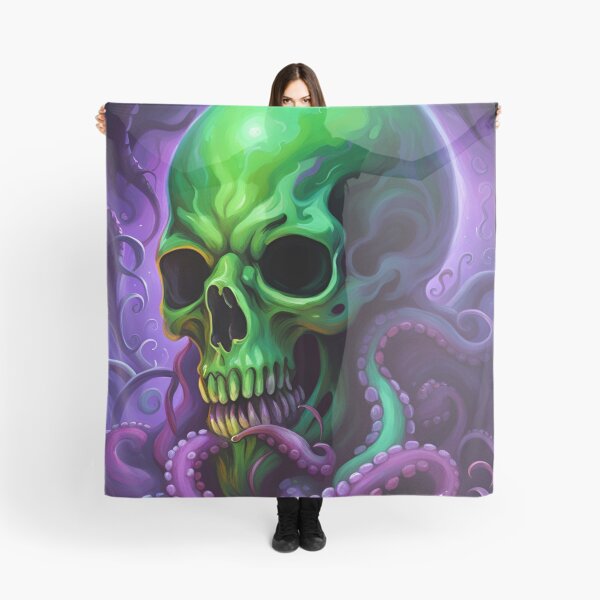Item preview, Tentacle Skull designed and sold by 3hornCreations.