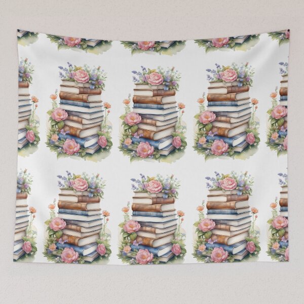 Item preview, Whispering Petals Literary Haven designed and sold by Mechanical-Artt.