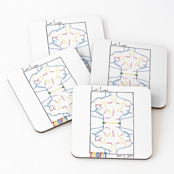 Item preview, ZOOFIT: Lat Lord Playing Card  designed and sold by Zoo-by-AJ.