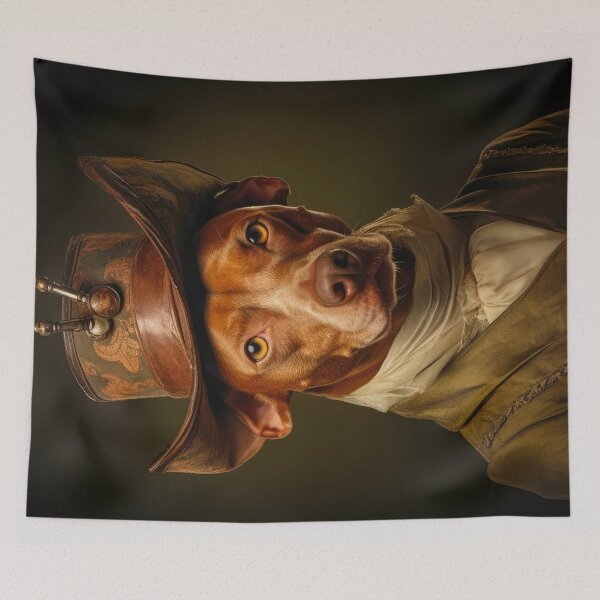 Item preview, Whimsical Pitbull Dog Fine Art Photograph - Beautiful Dog Photo designed and sold by AlanPhotoArt.