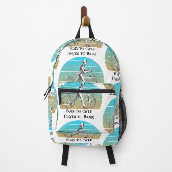 Item preview, Born to Cycle Forced to Work! Cyclist Gift designed and sold by SSustainable.