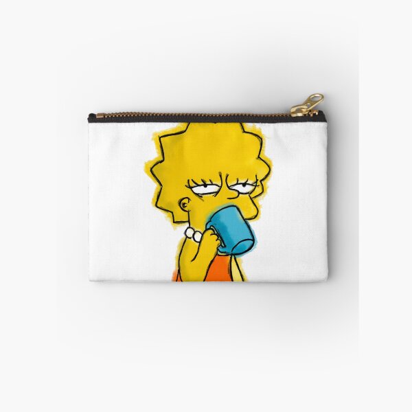 Item preview, Lisa drinking coffee - Illustration designed and sold by Eltachon.
