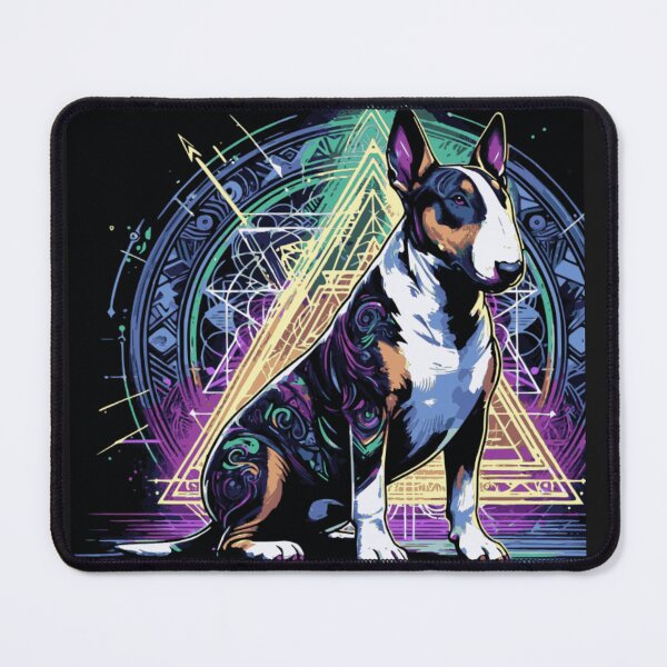 Item preview, Mystical Bullterrier: Cosmic Canine Constellations designed and sold by ToastistheTruth.
