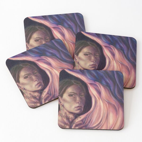 Item preview, “Quilted Skin” Colored Pencil Drawing designed and sold by abbruthart.