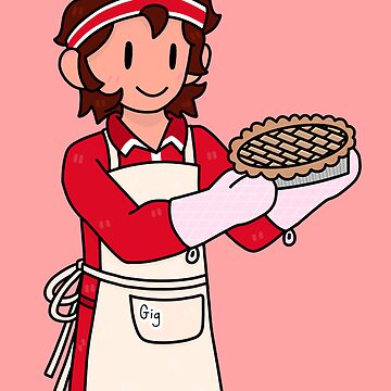 Tyler! With a pie! | Sticker