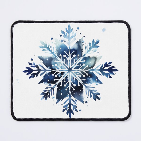 Item preview, Watercolor Christmas Snowflakes designed and sold by MCGrafxStudio.
