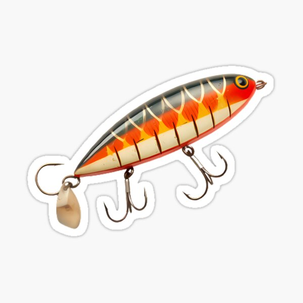 Bass Fishing Lure Stickers for Sale