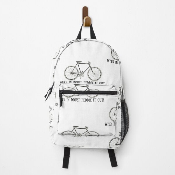Item preview, When in Doubt Peddle it Out! Cyclist Gift designed and sold by SSustainable.