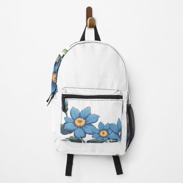 Item preview, little blue flowers s //funny stickers  designed and sold by Avenue-Elegance.