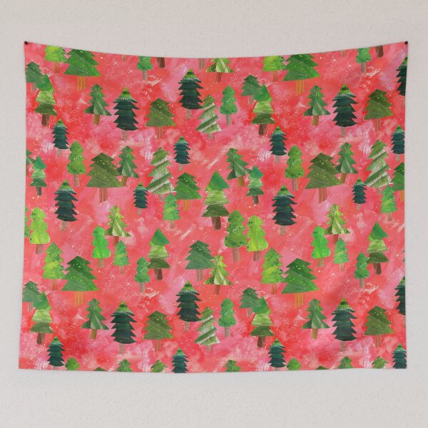 Item preview, Christmas Forest designed and sold by paint-it-fun.