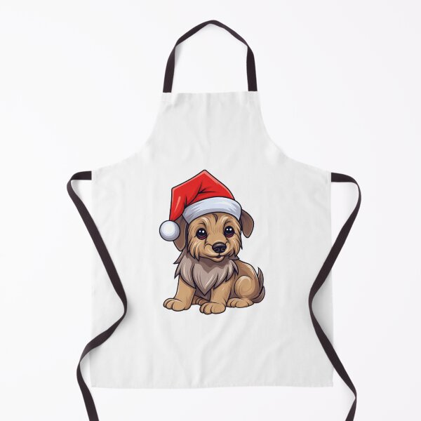 Aperçu de l'œuvre Kawaii Silky terrier Noël créée et vendue par CUTEDOGGIEZ.
