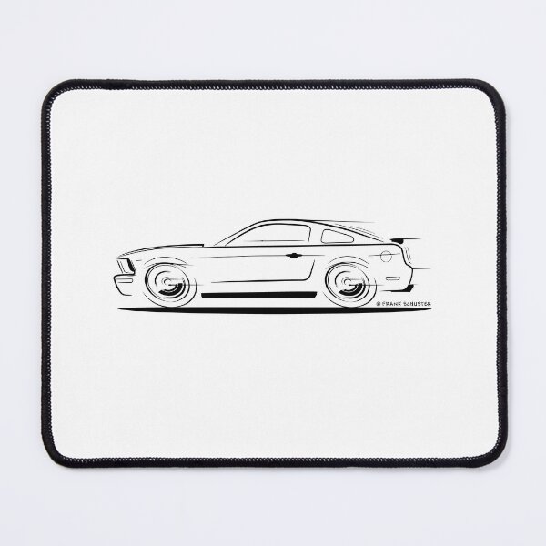 Item preview, 2005 - 2013 Mustang Fastback White designed and sold by Frank Schuster.