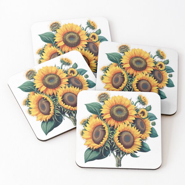 Item preview, Yellow Sunflower Grouping designed and sold by Xsquilax.