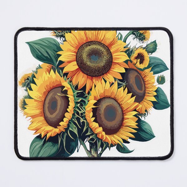 Item preview, Yellow Sunflower Grouping designed and sold by Xsquilax.