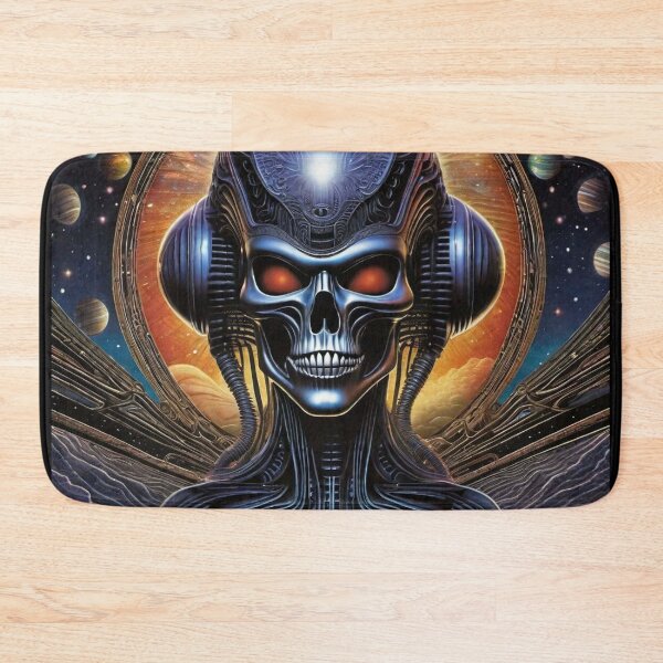 Item preview, Alien Skull Psytrance DJ 3 designed and sold by Benito Del Ray.