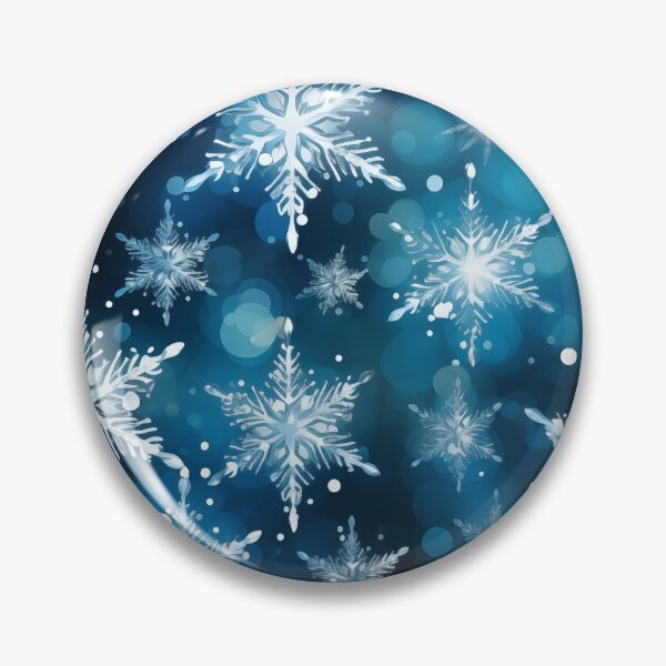 Artikelvorschau, Watercolor Christmas Snowflakes entworfen und verkauft von MCGrafxStudio.