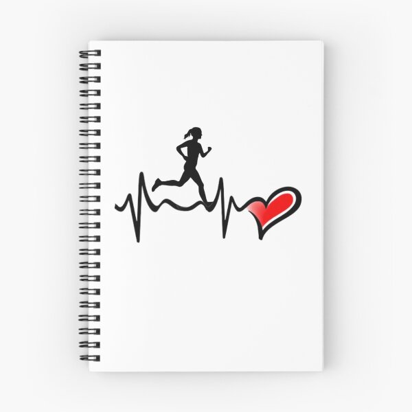 Item preview,  Running heartbeat Cross country running for women designed and sold by seritik.
