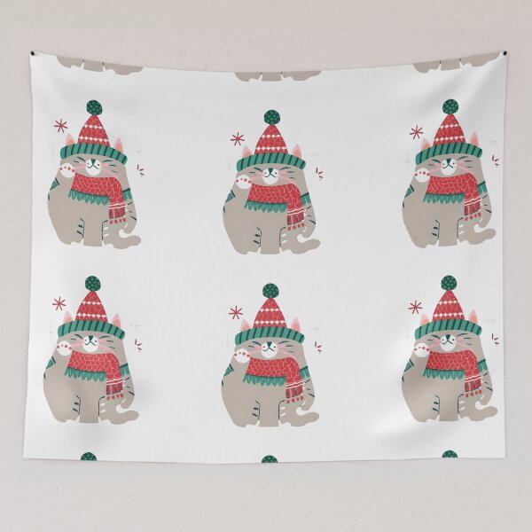Item preview, cat and cold designed and sold by SabyDigitalArt.