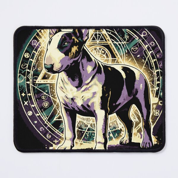 Item preview, Arcane Bullterrier: Keeper of Mystical Secrets designed and sold by ToastistheTruth.