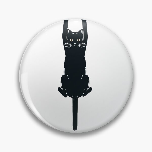 Item preview, Black Cat Holding On designed and sold by LoFi-OG.