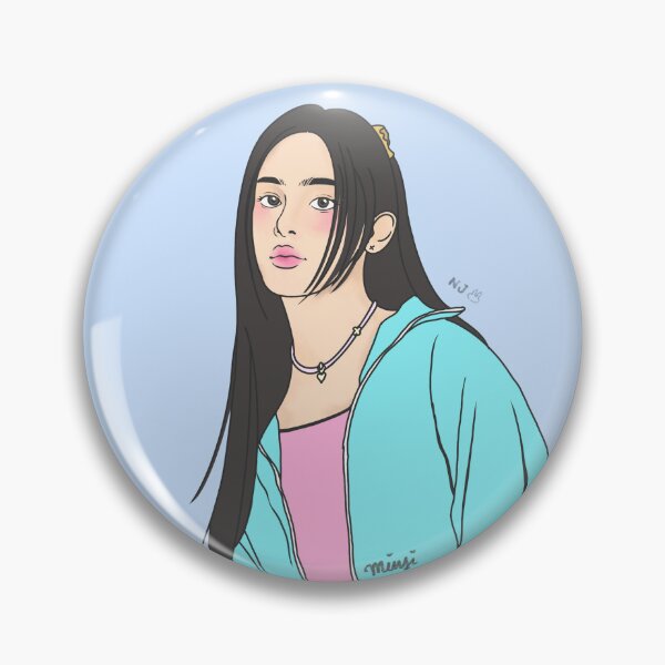 Artikelvorschau, NewJeans Minji-Illustration entworfen und verkauft von ✿good goodies✿.