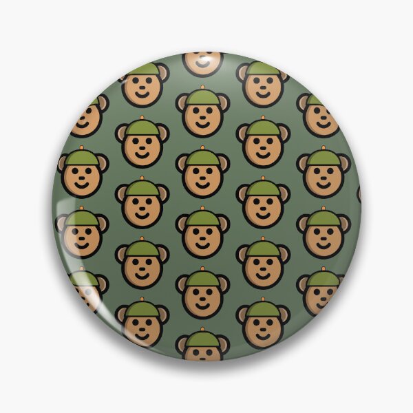 Item preview, Smiling monkey face: cool monkey designed and sold by ARVM.