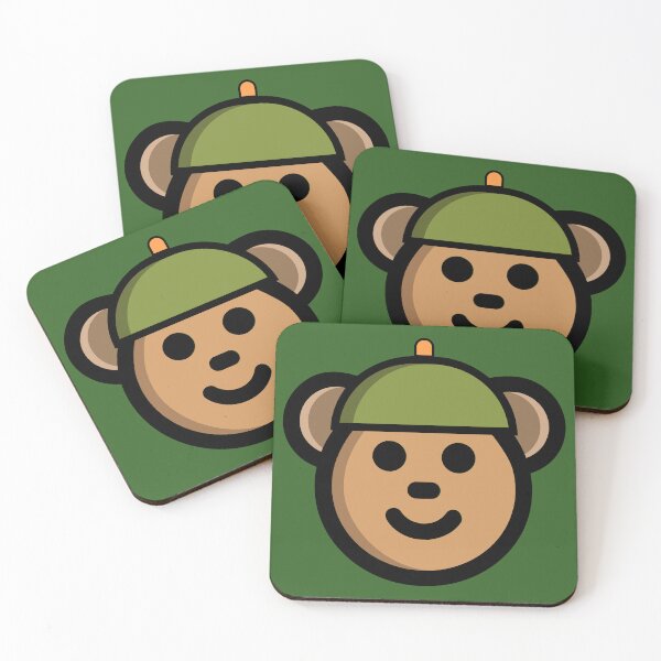 Item preview, Smiling monkey face: cool monkey designed and sold by ARVM.