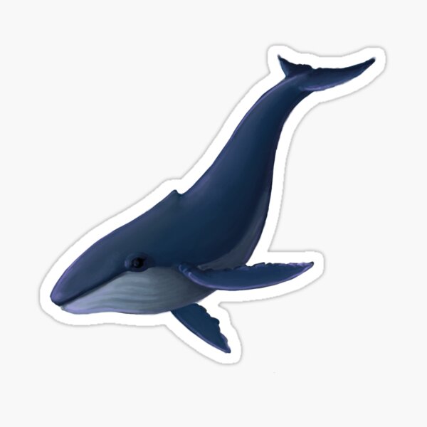 Item preview, Diving Blue Whale designed and sold by Amanda Tulacz.