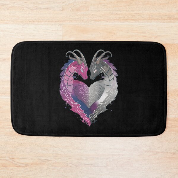Item preview, Bisexual Asexual Dragons LGBT Pride Flag designed and sold by Clara Hollins.