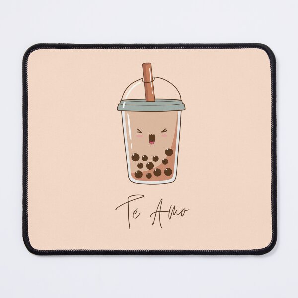 Item preview, Te Amo Bubble Tea Kawaii Spanish designed and sold by Neeshki.