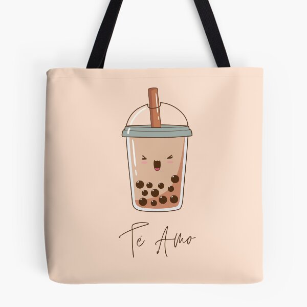 Item preview, Te Amo Bubble Tea Kawaii Spanish designed and sold by Neeshki.