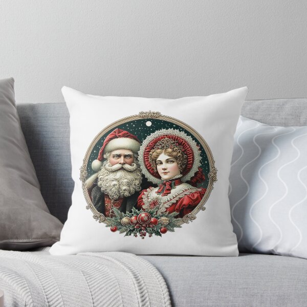 Item preview, Victorian Mr and Mrs Santa Claus, Victorian Vintage Santa designed and sold by Creations by Neph.