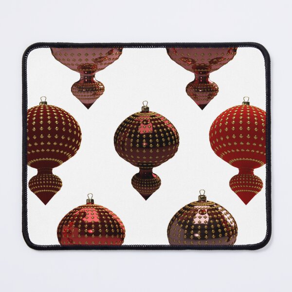 Item preview, A set of Shiny stickers in the shape of 3D Christmas tree baubles /3 designed and sold by My-fake-places.