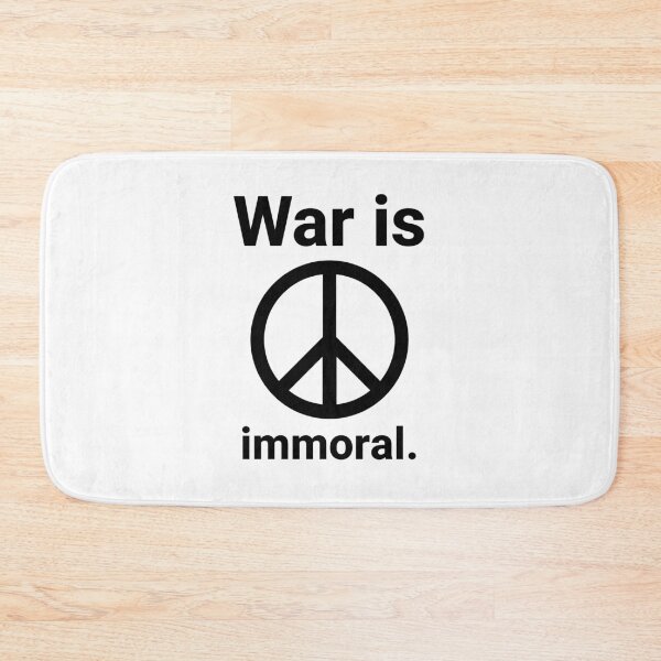 Item preview, War is immoral  designed and sold by Rachel the Artist .