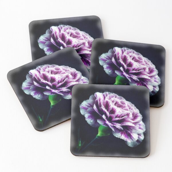 Item preview, Striped Carnation designed and sold by VANWANSHOP.