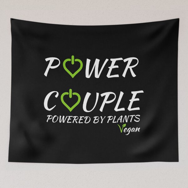 Item preview, Power Couple - Powered BY Plants- Vegan designed and sold by livelight.