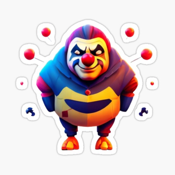 CLOWN Sticker