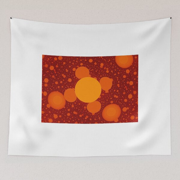 Item preview, Colorful Abstract Circles Floating Fractal designed and sold by yhelfman.