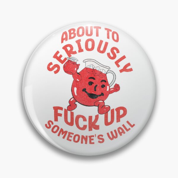 Item preview, About to seriously fuck up someone's wall - Kool aid man designed and sold by Primotees.