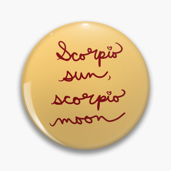 Item preview, Scorpio Sun, Scorpio Moon designed and sold by abeink.