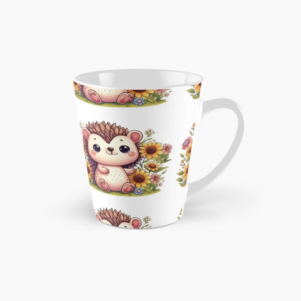 Item preview, Hedgehog Cutie With Sunflowers designed and sold by Kim Arnott.