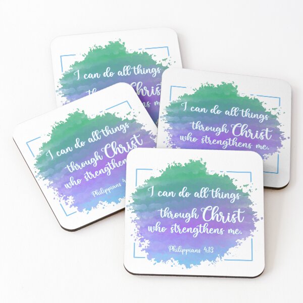 Item preview, I Can Do All Things designed and sold by PurpleCowStudio.