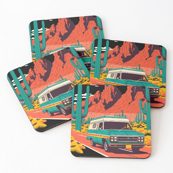 Item preview, Oasis of Synthwave: 80s Desert Retreat designed and sold by waterhutch.
