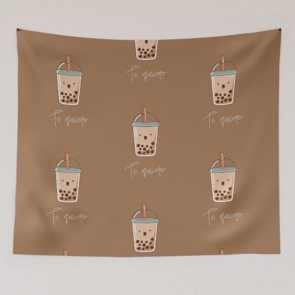 Item preview, Te Quiero Bubble Tea Kawaii Spanish designed and sold by Neeshki.