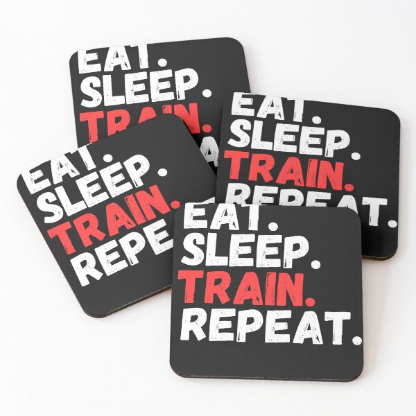 Item preview, Eat Sleep Train Repeat designed and sold by VividPrints Store (+7k ⭐⭐⭐⭐⭐).