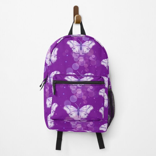 Item preview, Purple Bokeh and Butterfly Abstract Pattern designed and sold by Got2BSnazzy.