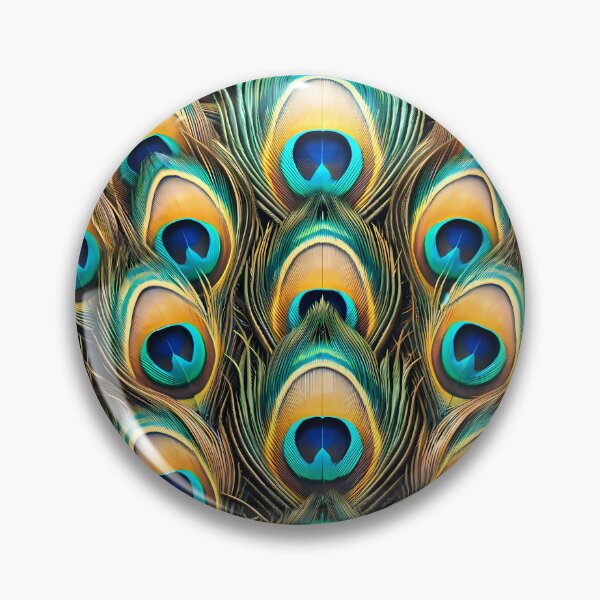 Item preview, Peacock Feathers Pattern designed and sold by NeatSplash.