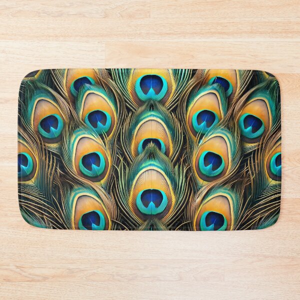 Item preview, Peacock Feathers Pattern designed and sold by NeatSplash.